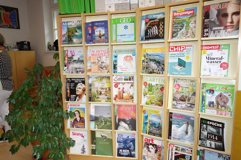 Zeitschriften Bibliothek Mayrhofen