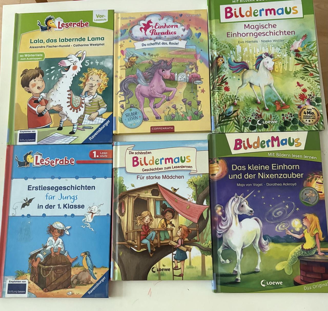Neuzugänge: Buchcovers Kinderbücher