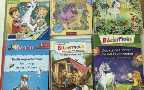 Neuzugänge: Buchcovers Kinderbücher