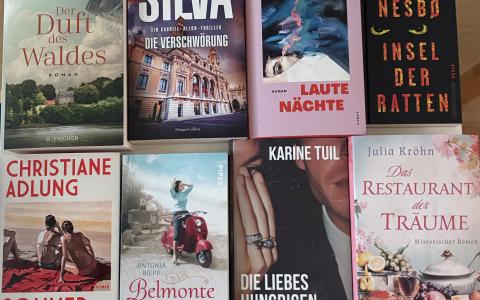 Neuzugänge Buchcovers